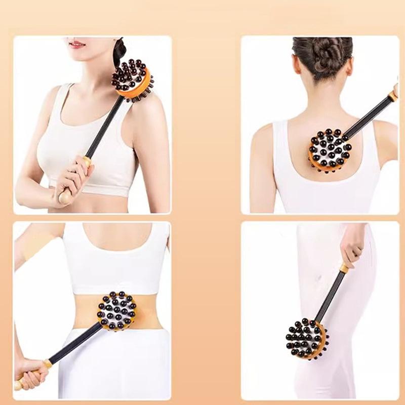 Double Head Meridian Massage Hammer Handheld Knocking Fitness Hammer