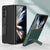 For Samsung Galaxy Z Fold4 5G Leather Case With Stand - Ultra Thin - Cross Texture