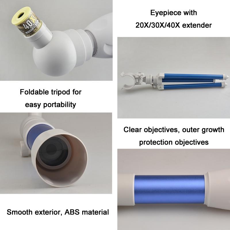 High-definition Children's Telescope for Science Education - A Model Red