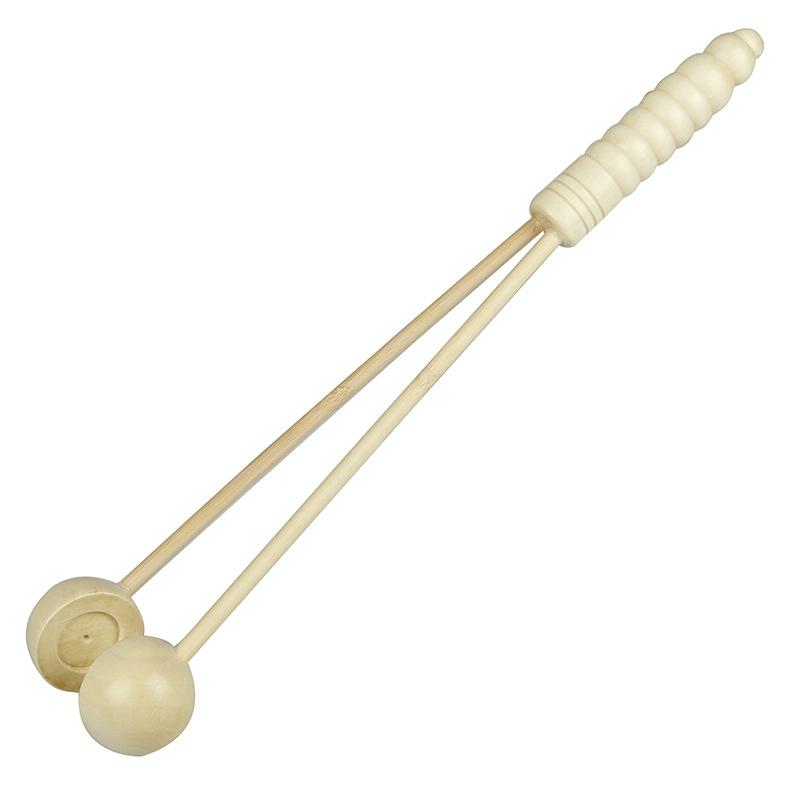 Wooden Smiling Face Knock Back Hammer Multifunctional Health Massage