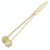 Wooden Smiling Face Knock Back Hammer Multifunctional Health Massage