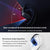 Wireless Bluetooth Earphone Ear-Mounted - Black