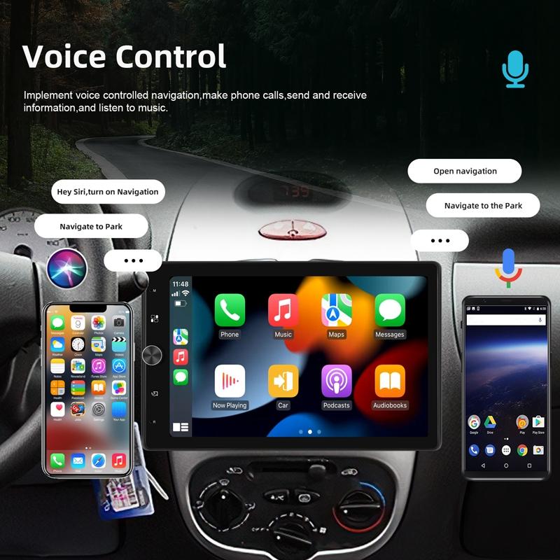 10.4 Inch Vertical Screen Android Navigation With Wireless Carplay & Backup Camera