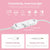 Adjustable Led Gaming Headset With Mic White Pink
