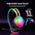 Rgb Wired Gaming Headset 2.2M Cable Black