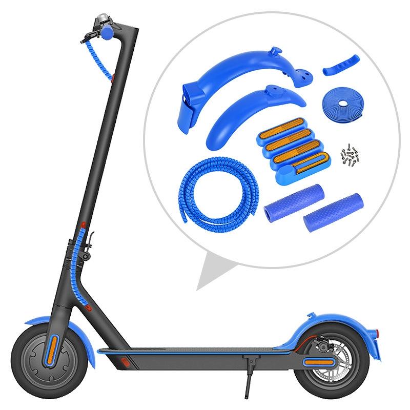 Xiaomi M365 / M365 Pro / Mi 3 Electric Scooter 7-in-1 Upgrade Kit - Blue