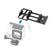 Rail Side Mount for Gopro and Other Action Cameras - 20mm for Hunting Shots - Red