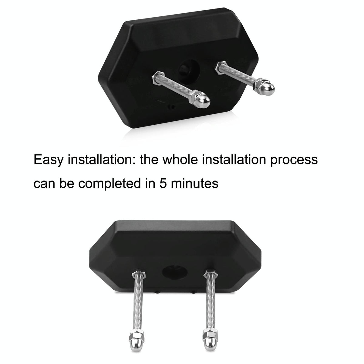 Skateboard Deck Display & Storage Stand - Wall Mount Black