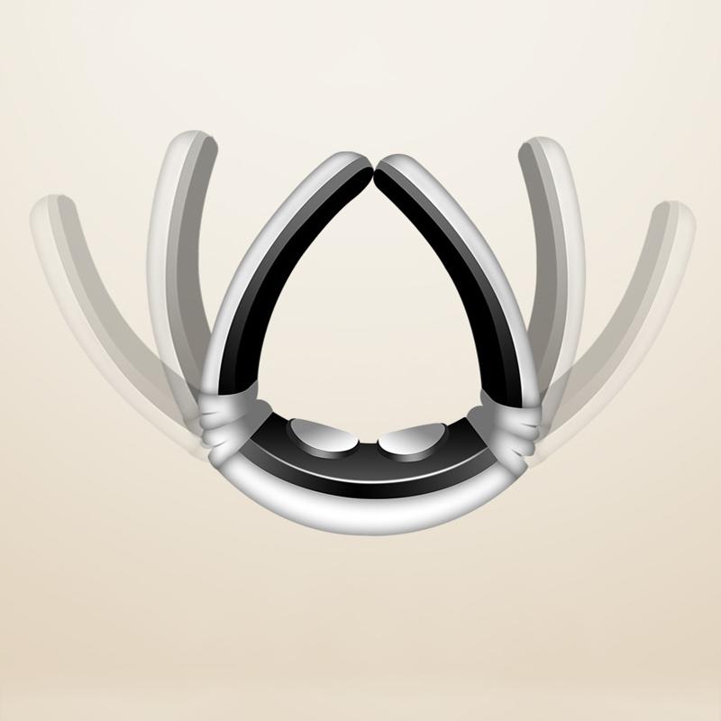 Rechargeable Neck Massager With Hot Compression Electric Pulse Therapy For Neck Pain Relief