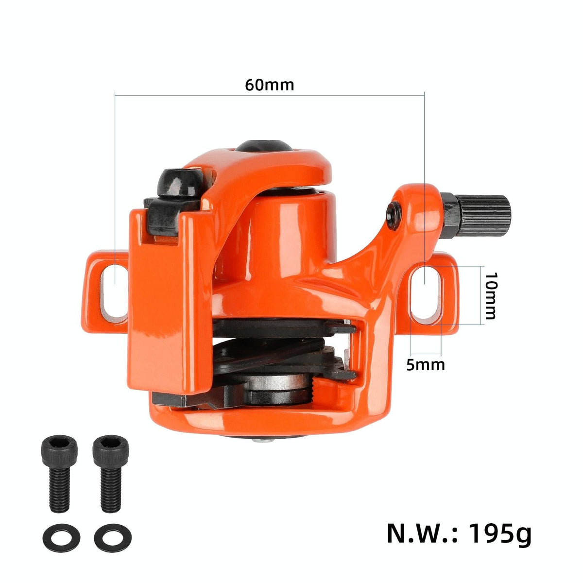 Xiaomi Electric Scooter Rear Disc Brake Calipers - Black - Black