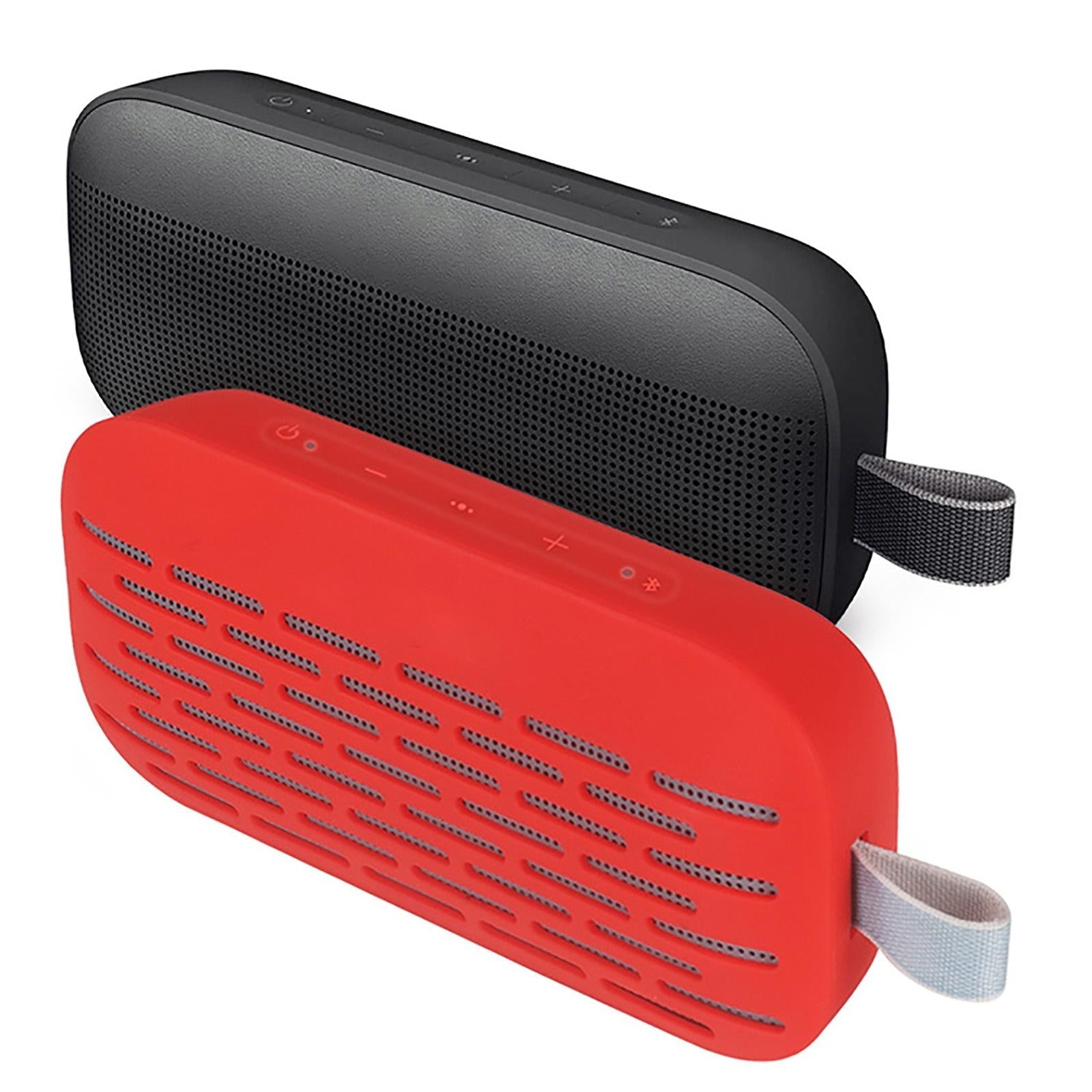 Flexible Silicone Cover for Bose Soundlink Bluetooth Speaker - Dustproof - Black