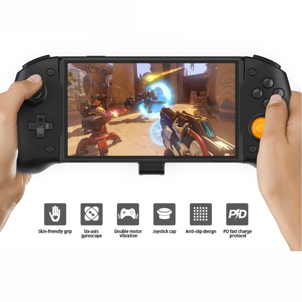 Oled In-Line Gamepad For Nintendo Switch By Dobe - White