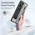 For Samsung Galaxy Z Fold4 5G Phantom Series Folding Case - Rose Gold