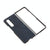For Samsung Galaxy Z Fold4 5G Dual Tone Calf Texture Shockproof Case - Black