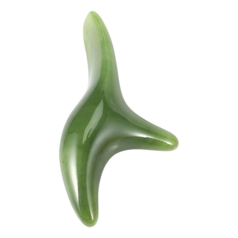 Triangle Sparrow Massager Point Stick - Green