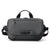 3 Point Strap Men Cycling Chest Bag Anti Sway Design - Black