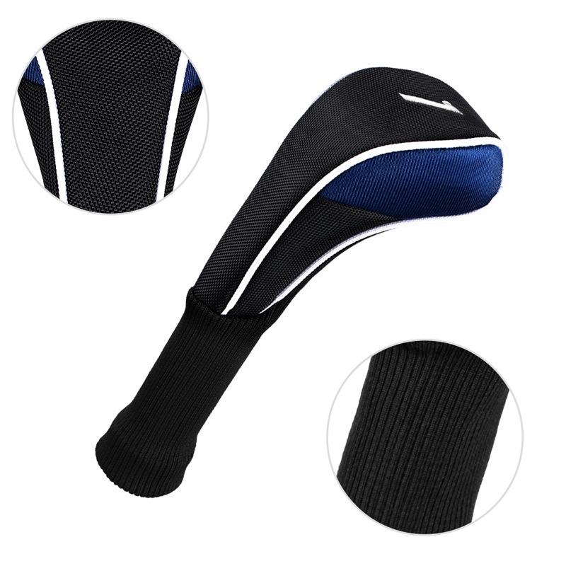 3-in-1 Golf Club Cover Set - No.1 No.3 No.5 - Blue