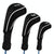3-in-1 Golf Club Cover Set - No.1 No.3 No.5 - Blue
