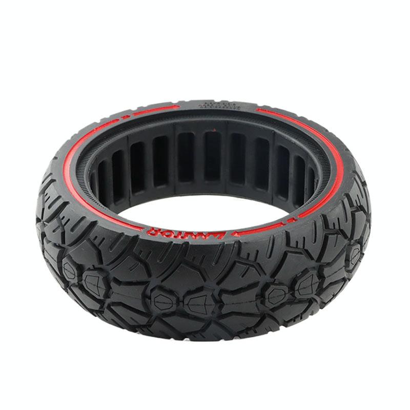Universal 8.5 Electric Scooter Tire with 56 Card Slot - Off-road Red Line