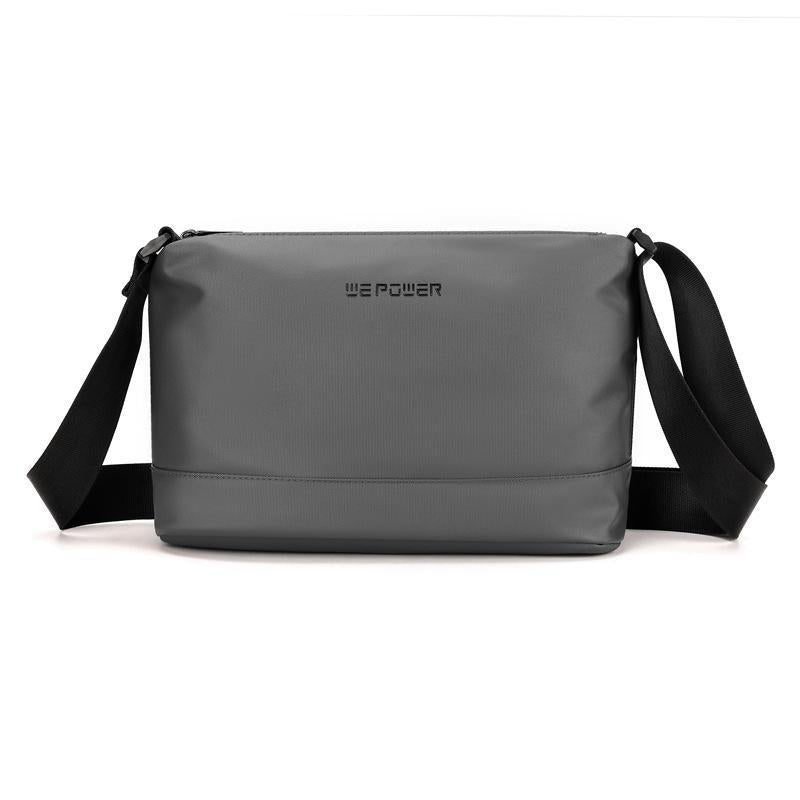 Lightweight Men Shoulder Bag For Commuting - Black