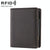 Rfid Blocking Short Wallet With Automatic Pop Up