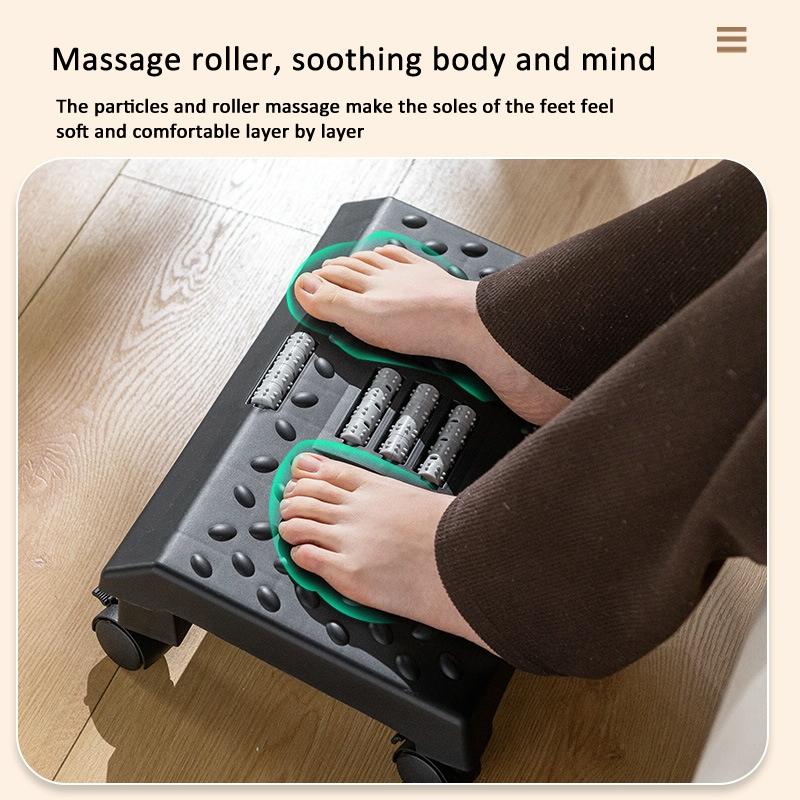 360 Swivel Footrest For Under Desk Black