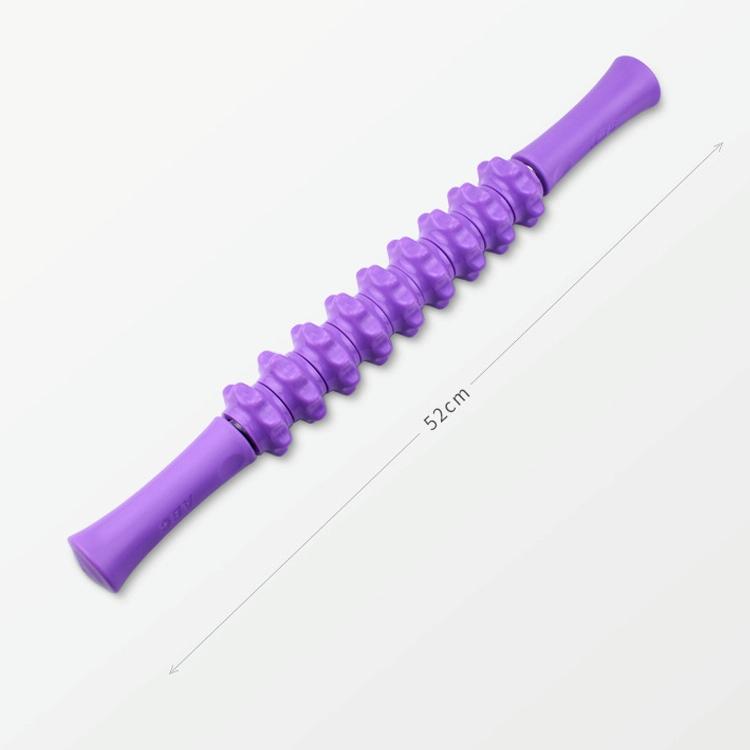 Deep Muscle Relaxer Roller For Fitness & Yoga - Purple