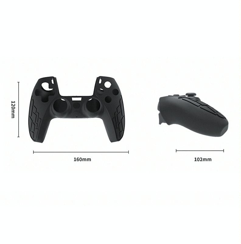Thickened Non-slip Silicone Case for Ps5 Gamepad - Protective Cover - White