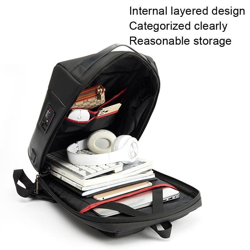 Large Capacity Business Backpack for Men - Skv Commute - Blue