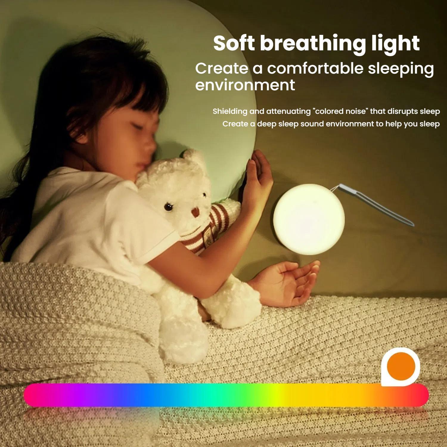 Portable Baby White Noise Night Light Soothing Sleep Instrument