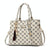 Spacious Print Handbag - Large Capacity - Deep Coffee Deep Coffee Print