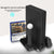 Multi-Function Dual-Seat Cooling Base For Ps4 / Ps4 Pro / Ps4 Slim With Charging And Storage - Black
