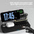 15W Wireless Charger Clock Lamp Multifunctional - Black