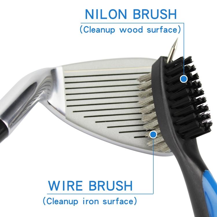 Complete Golf Club Cleaning Brush Set - Ball Slot