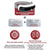 Adjustable Eye Massager With Hot Compress Black - Black