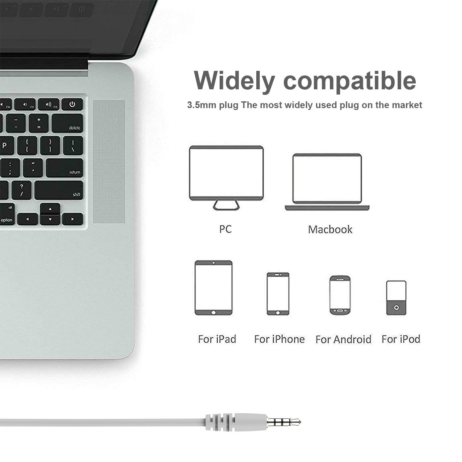 Adjustable Gaming Headset With Mic 3.5Mm Port - Rose Gold