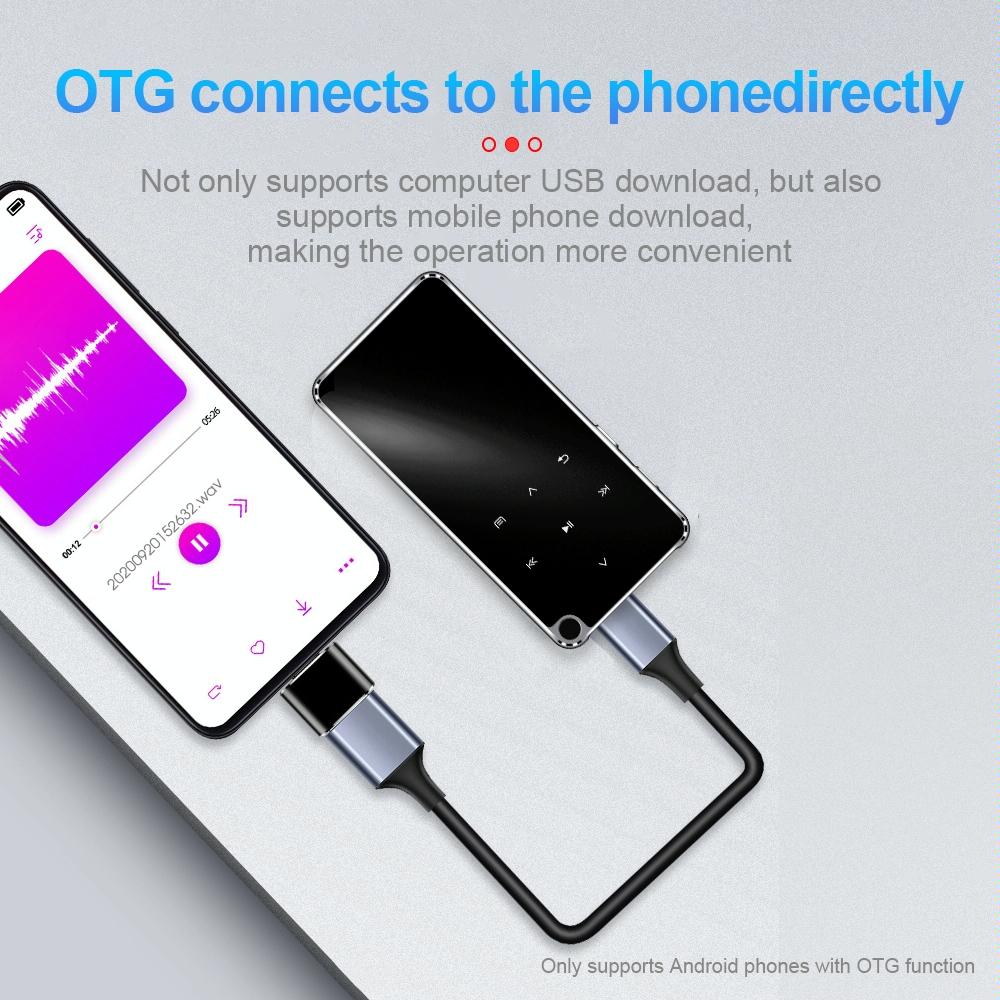 Portable Bluetooth Mp3 Player 4Gb Capacity Black