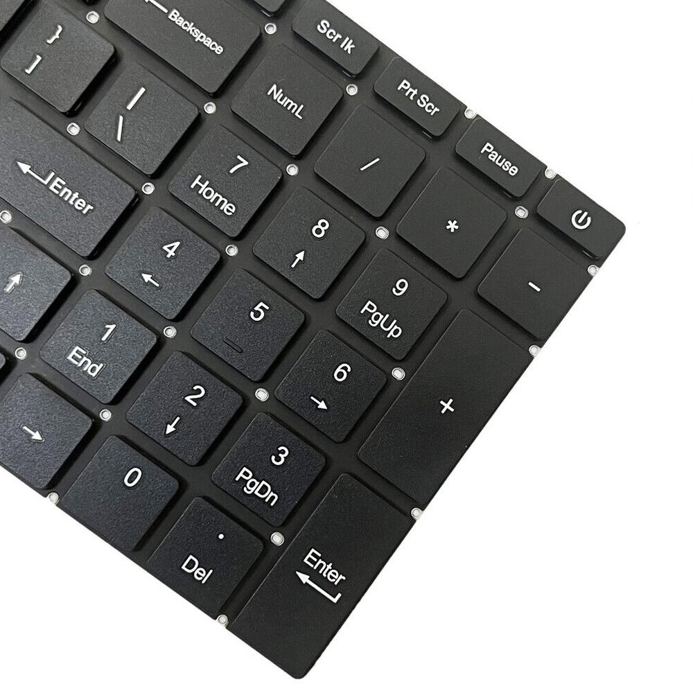 Us Version Laptop Keyboard for Gateway N15cs9 / X317h - Dark Grey