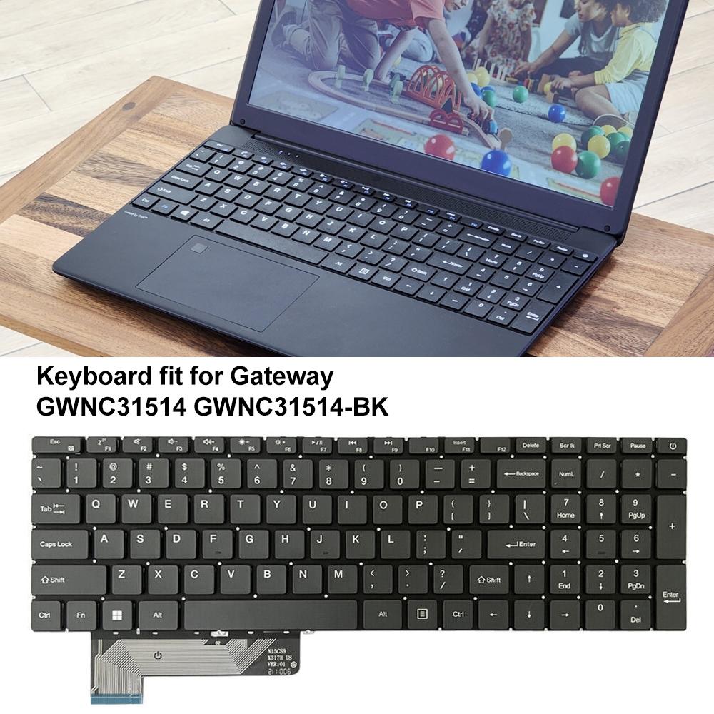 Us Version Laptop Keyboard for Gateway N15cs9 / X317h - Dark Grey