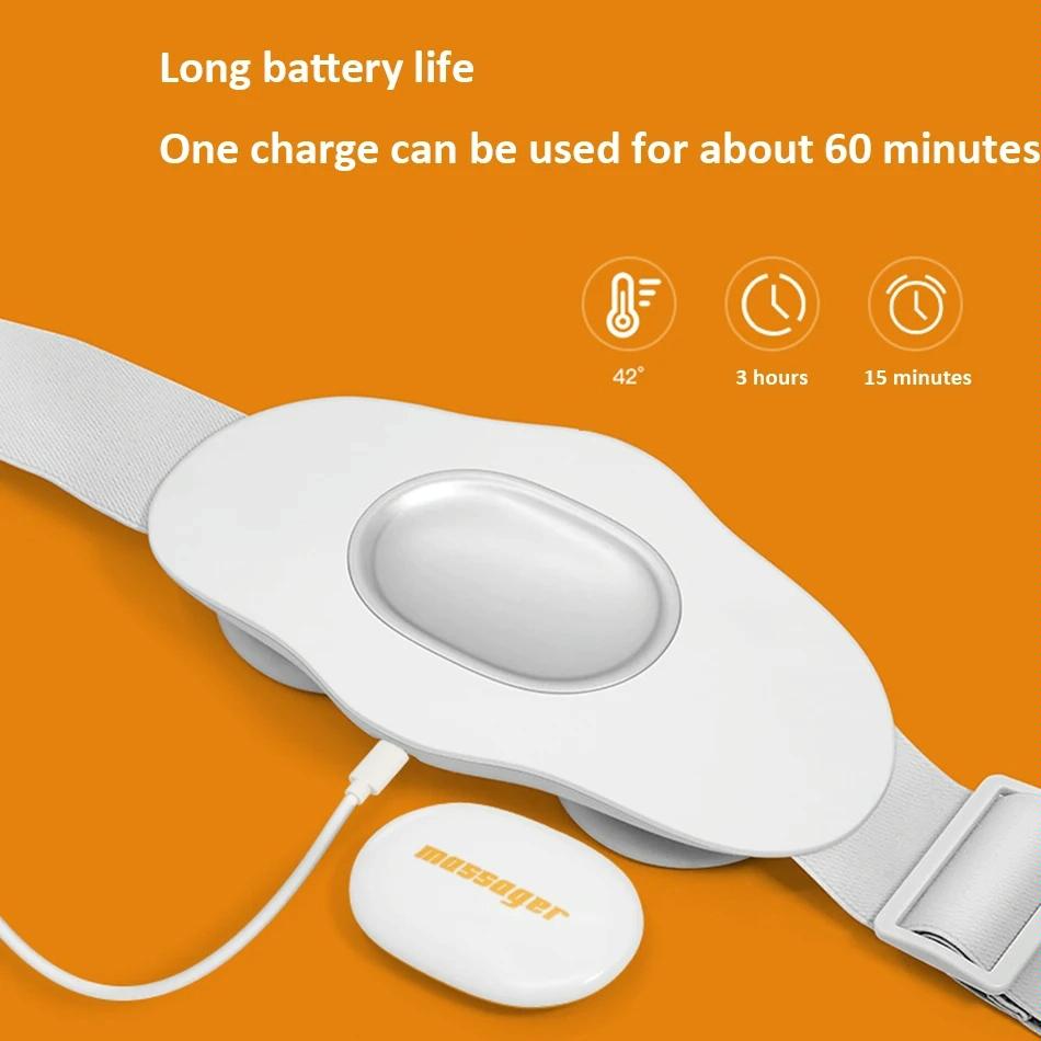 Multifunctional Lumbar Massager With Hot Compress And Voice Broadcast