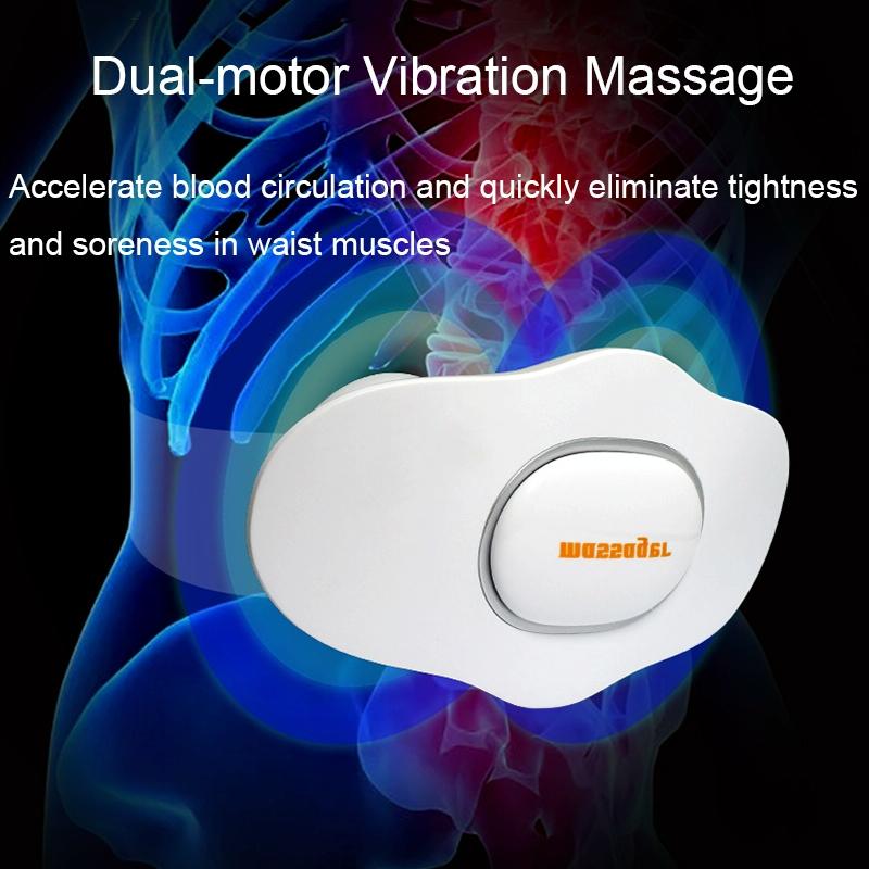 Multifunctional Lumbar Massager With Hot Compress And Voice Broadcast