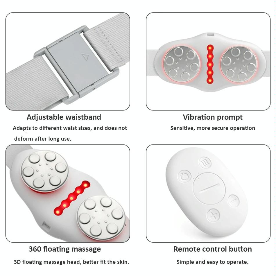 Multifunctional Lumbar Massager With Hot Compress And Voice Broadcast