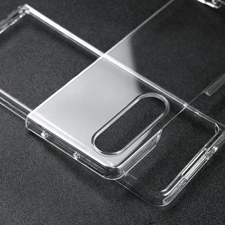 For Samsung Galaxy Z Fold4 5G Shockproof Protective Case - Transparent