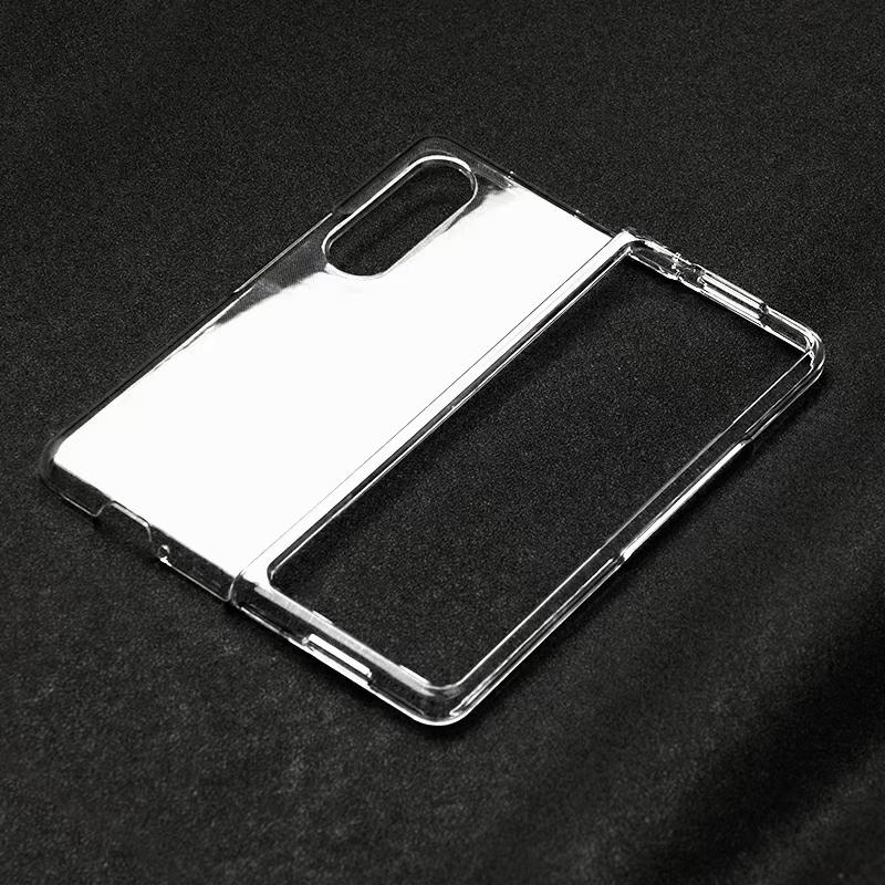 For Samsung Galaxy Z Fold4 5G Shockproof Protective Case - Transparent