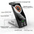 15W 6 In 1 Magnetic Wireless Charger With Clock For Iwatch / Airpods
