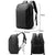 Large Capacity Lightweight Business Backpack For Men - Black