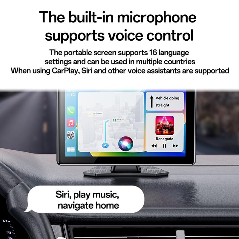 9 Inch Carplay Navigation & Recorder Black