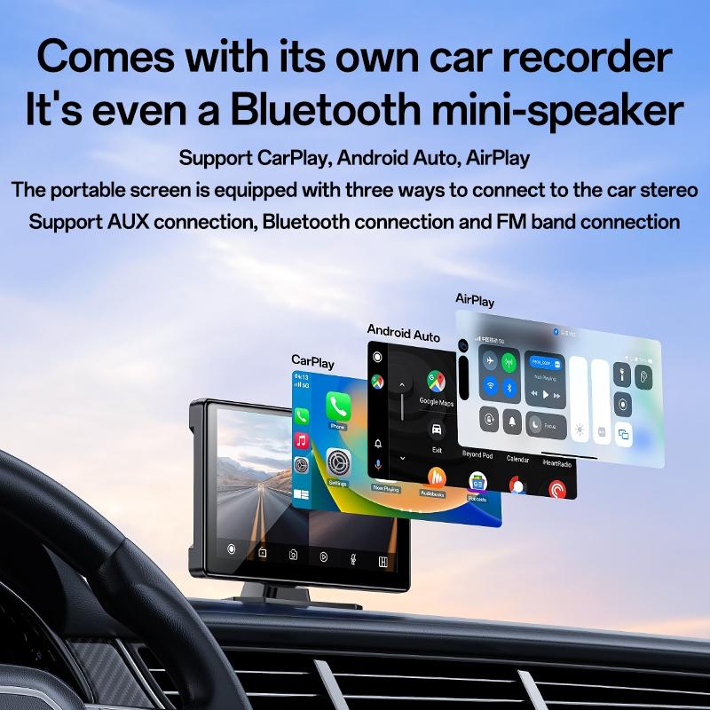 9 Inch Carplay Navigation & Recorder Black