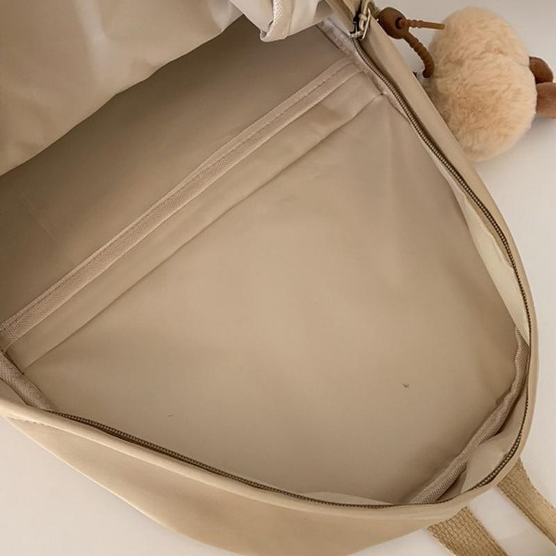 Versatile Large Capacity Backpack For Students - Black