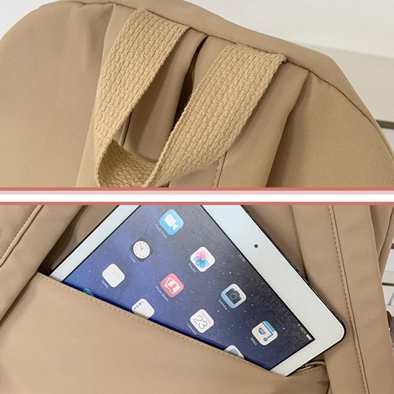 Versatile Large Capacity Backpack For Students - Black